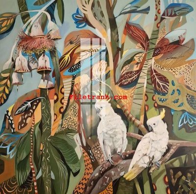 File gốc File gốc in tranh nền tường tổng hợp K62823 (in tráng gương) nghệ thuật