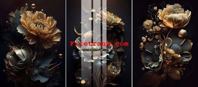 File tranh File gốc in tranh nền tường tổng hợp K62828 (file gốc) chuẩn màu in