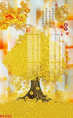 File tranh File gốc in tranh tổng hợp K6286 (gốc) chủ đề trừu tượng