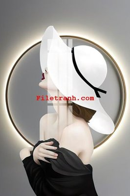 File in mica File gốc in tranh nền tường tổng hợp K62865 (ảnh gốc) đẹp