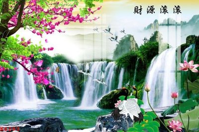 Ảnh gốc File gốc in tranh tổng hợp K6293 (độ nét cao) in tráng gương