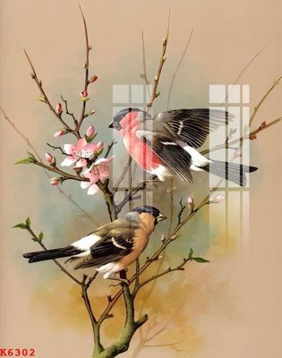 File in ấn File gốc in tranh tổng hợp K6302 (bản gốc) sắc nét