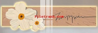 File tranh File gốc in tranh nền tường tổng hợp K63043 (bản gốc) in canvas