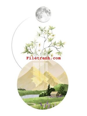 File gốc File gốc in tranh nền tường tổng hợp K63144 (chuẩn CMYK) cho nhà in