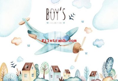 File gốc File gốc in tranh nền tường tổng hợp K63195 (in tráng gương) nghệ thuật