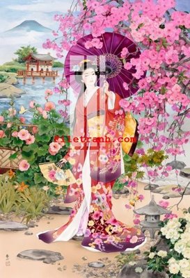 Chi tiết file tranh tráng gương File gốc in tranh nền tường tổng hợp K63313 (ảnh gốc)