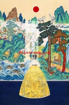 File in lụa File gốc in tranh nền tường tổng hợp K63321 (phong cảnh) File gốc in tranh nền tường tổng hợp K63321