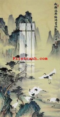 File tranh File gốc in tranh nền tường tổng hợp K63324 (bản gốc) treo phòng ăn