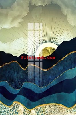 File gốc File gốc in tranh nền tường tổng hợp K63352 (in 3D) cho trang trí