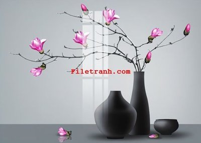 File in lụa File gốc in tranh nền tường tổng hợp K63455 (chất lượng cao) File gốc in tranh nền tường tổng hợp K63455