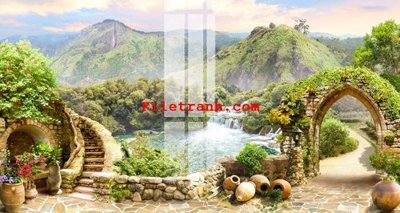 Cung cấp file tranh gốc File gốc in tranh nền tường tổng hợp K63574 độc quyền
