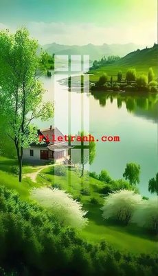 Ảnh gốc file in lụa File gốc in tranh nền tường tổng hợp K63591 chi tiết