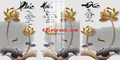 File tranh File gốc in tranh nền tường tổng hợp K63771 (ảnh gốc) không bị mờ