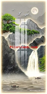 Tệp tin gốc File gốc in tranh nền tường tổng hợp K64006 (dùng cho in) File gốc in tranh nền tường tổng hợp K64006