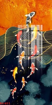 File PSD File gốc in tranh tổng hợp K6401 (chất lượng in ấn)