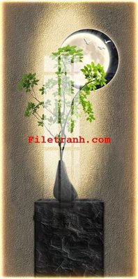 File tranh trang trí File gốc in tranh nền tường tổng hợp K64013 (file gốc)