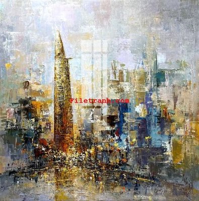 File tranh File gốc in tranh nền tường tổng hợp K64098 (gốc) chủ đề thiên nhiên