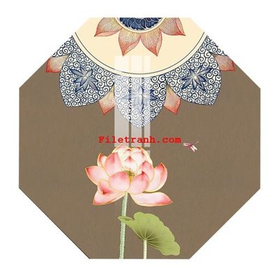 Download file gốc File gốc in tranh nền tường tổng hợp K64120 (in mica) 3D