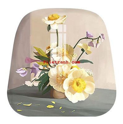 File in trần File gốc in tranh nền tường tổng hợp K64271 (bản gốc 3D) sống động