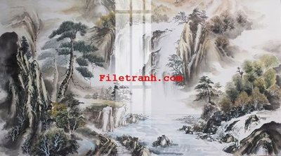 Download file File gốc in tranh nền tường tổng hợp K64281 (gốc) in mica đèn LED