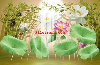 File tranh File gốc in tranh nền tường tổng hợp K64332 (bản gốc) treo quán cafe