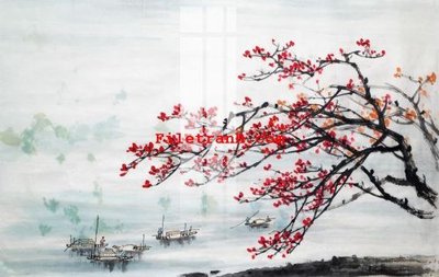 Download file gốc File gốc in tranh nền tường tổng hợp K64491 (in lụa) tranh 3D