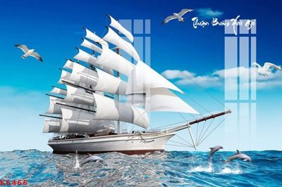 File gốc File gốc in tranh tổng hợp K6466 (trang trí) phòng trẻ em