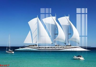 Download file gốc File gốc in tranh tổng hợp K6467 (in lụa) tranh 3D