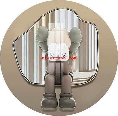 File in trần File gốc in tranh nền tường tổng hợp K64674 (bản gốc) trời sao