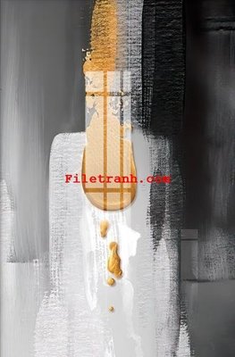 File gốc File gốc in tranh nền tường tổng hợp K64712 (in lụa) họa tiết 3D