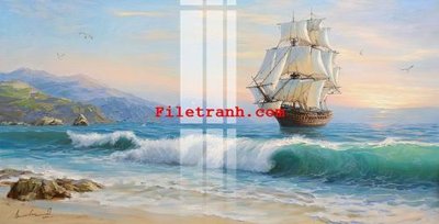 File tranh File gốc in tranh nền tường tổng hợp K64858 (bản gốc) treo tường