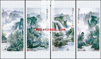 File gốc File gốc in tranh nền tường tổng hợp K64991 (PSD/TIFF) độ phân giải cao