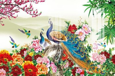 File gốc File gốc in tranh tổng hợp K6506 (trang trí) phòng trẻ em