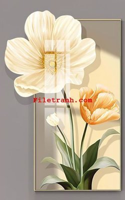 File tranh in tráng gương File gốc in tranh nền tường tổng hợp K65125 (siêu nét)
