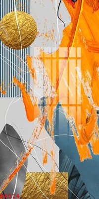 File tranh File gốc in tranh tổng hợp K6514 (bản gốc) in lụa dán tường