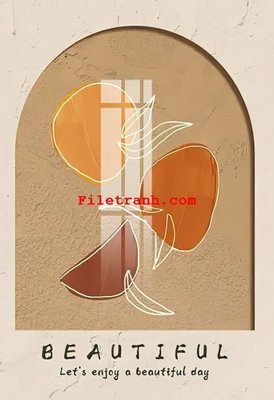 Download file gốc File gốc in tranh nền tường tổng hợp K65159 (in lụa) cao cấp