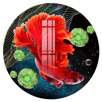 File tranh File gốc in tranh nền tường tổng hợp K65166 (bản gốc) in lụa dán tường