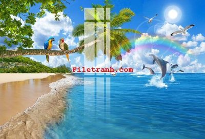 File ảnh File gốc in tranh nền tường tổng hợp K65210 (gốc) dùng in Pano