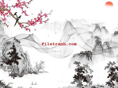 Download file gốc File gốc in tranh nền tường tổng hợp K65230 (in mica) 3D