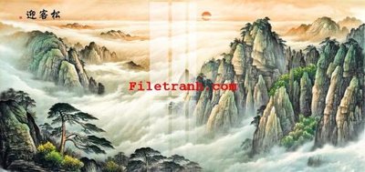 Tải file File gốc in tranh nền tường tổng hợp K65267 (ảnh gốc) file AI/EPS