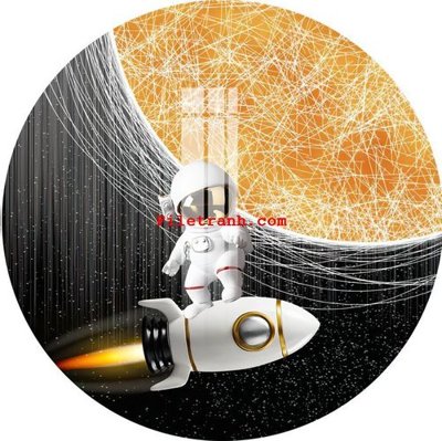 File in mica File gốc in tranh nền tường tổng hợp K65354 (bản gốc) làm vách ngăn