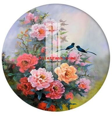 File tranh File gốc in tranh nền tường tổng hợp K65375 (bản gốc) in lụa dán tường