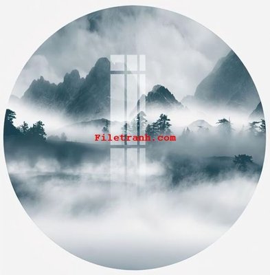 File tranh File gốc in tranh nền tường tổng hợp K65389 (ảnh gốc) in trần xuyên sáng