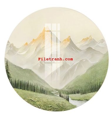 File gốc File gốc in tranh nền tường tổng hợp K65420 (in tráng gương) ốp tường