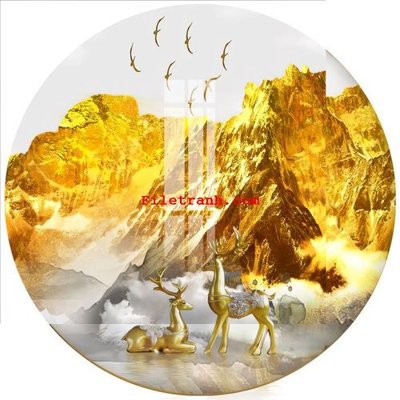 Download file File gốc in tranh nền tường tổng hợp K65421 (gốc) in mica bàn thờ