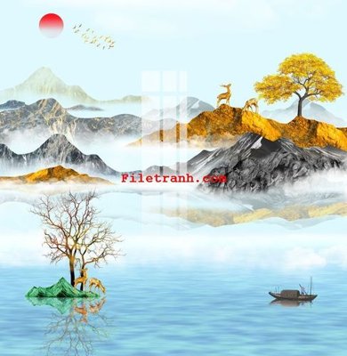 File in ấn File gốc in tranh nền tường tổng hợp K65482 (bản gốc) từ file gốc