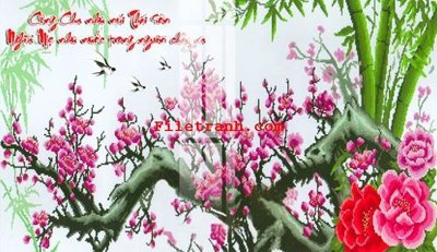 Tải file gốc File gốc in tranh nền tường tổng hợp K65487 (in bạt) quảng cáo