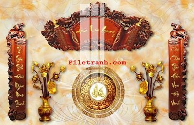 File gốc File gốc in tranh nền tường tổng hợp K65527 (in lụa) tranh thuận buồm