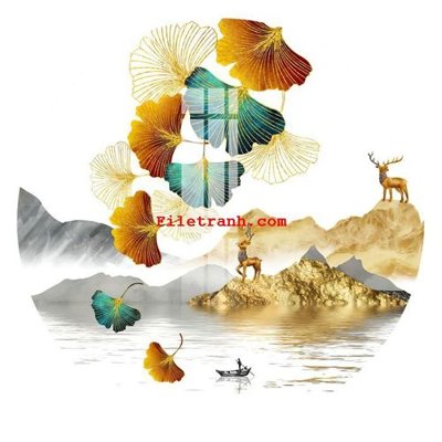 File in trần File gốc in tranh nền tường tổng hợp K65627 (bản gốc) trời sao