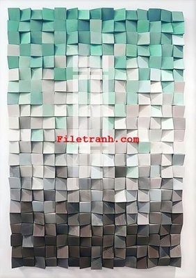 File gốc File gốc in tranh nền tường tổng hợp K65686 (in lụa) họa tiết 3D